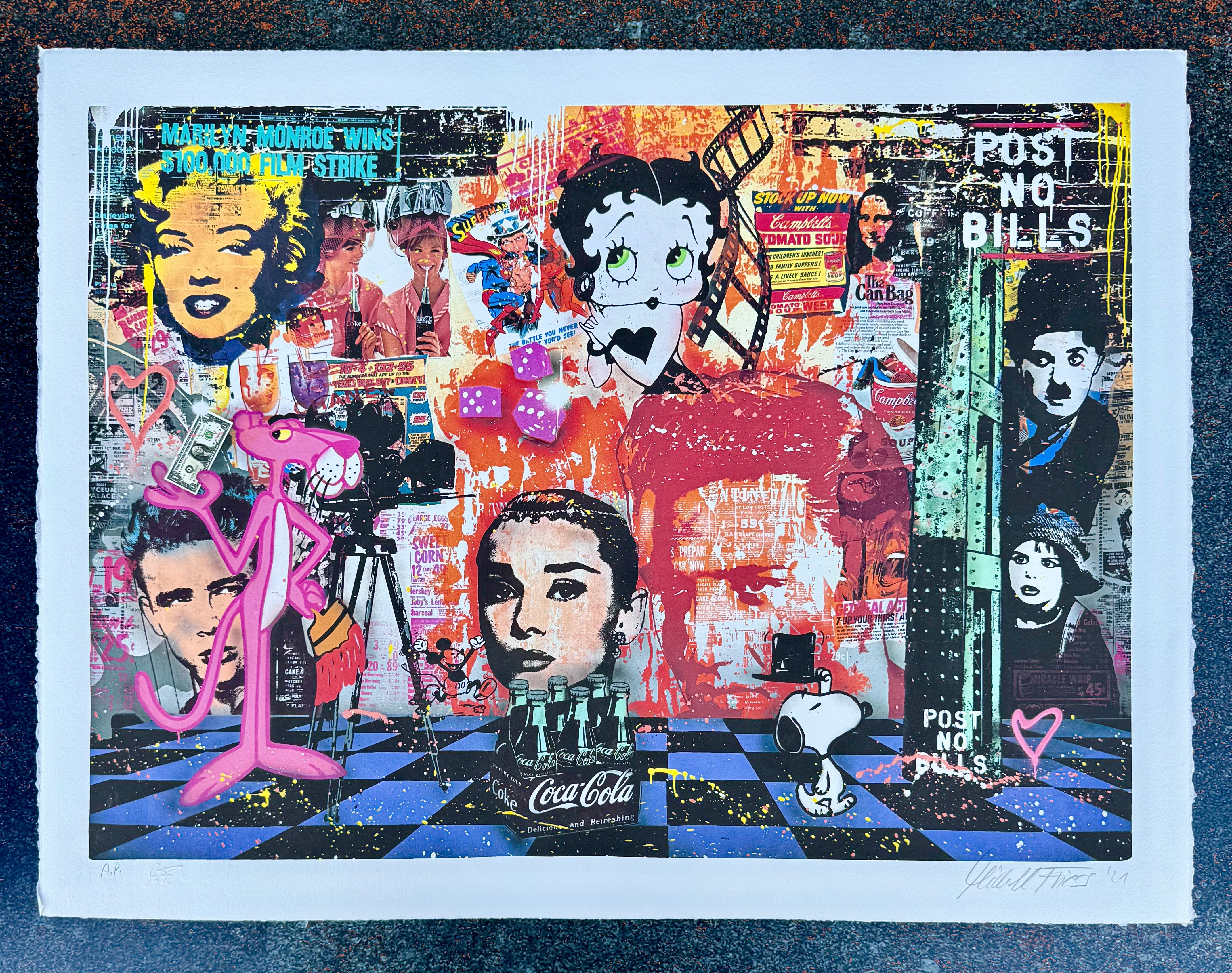 ULTIMATE LEGENDS, hochwertiger Pigmentdruck auf schwerem Büttenpapier 65x50cm, handsigniert und nummeriert, ungerahmt