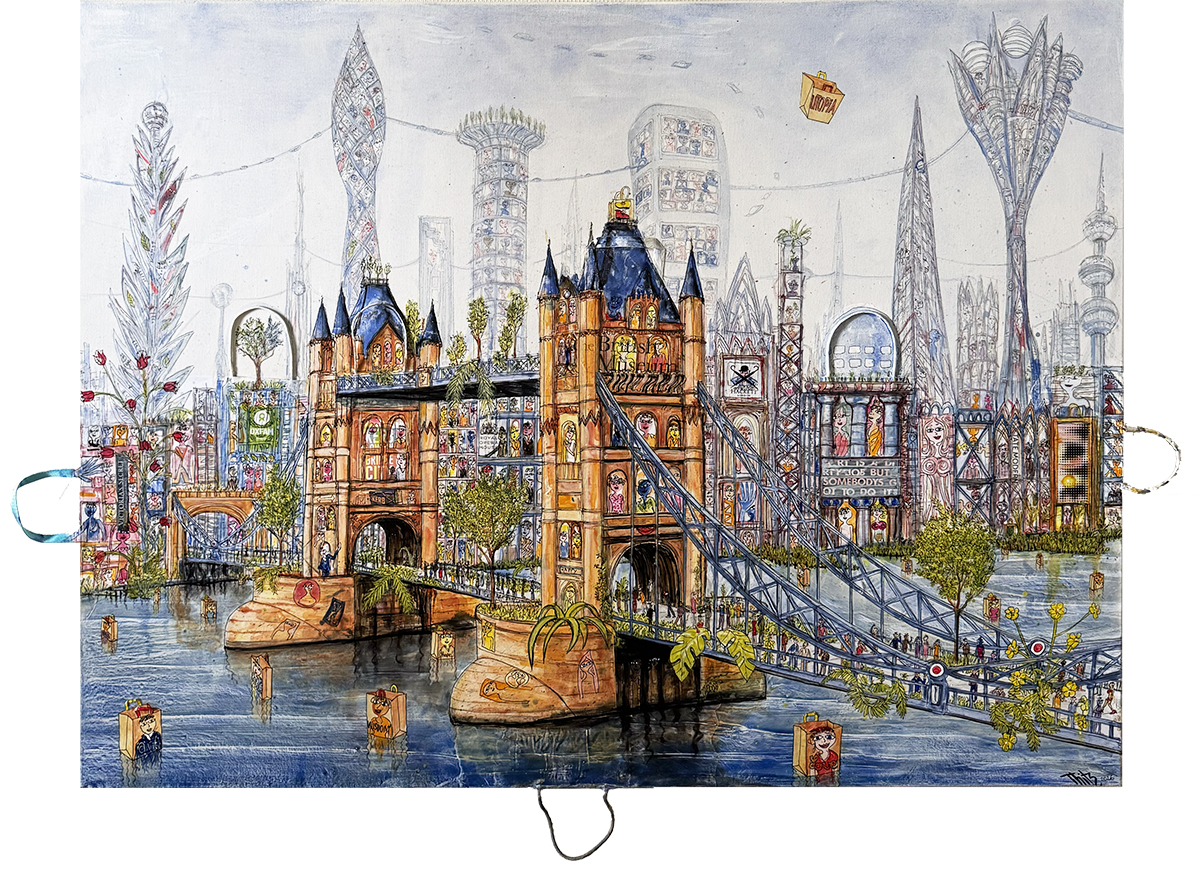 London – Utopian Tower Brigde and the Skyline