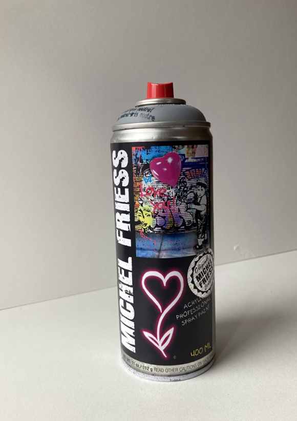 Spray Can - Grey, by Michel Friess