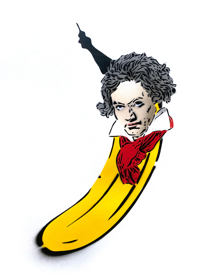 Metamorphose Beethoven-Banane
