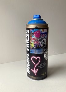 Spray Can „Blue“ – by Michel Friess